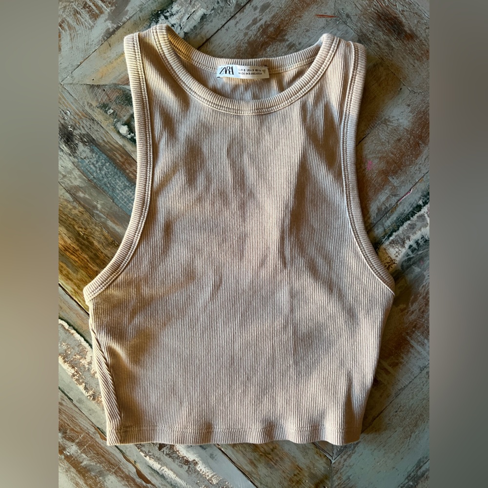 cute zara tank✨